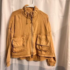 Free People Tan Jacket